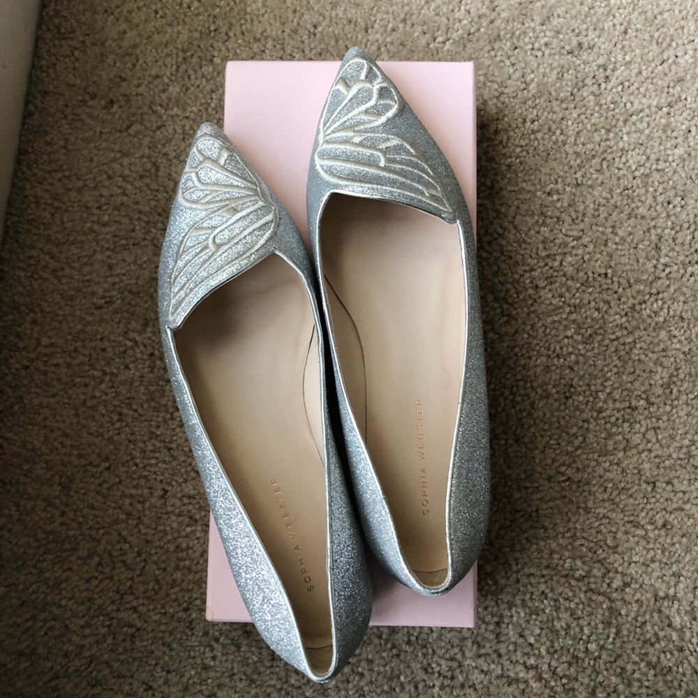 Sophia Webster butterfly flats